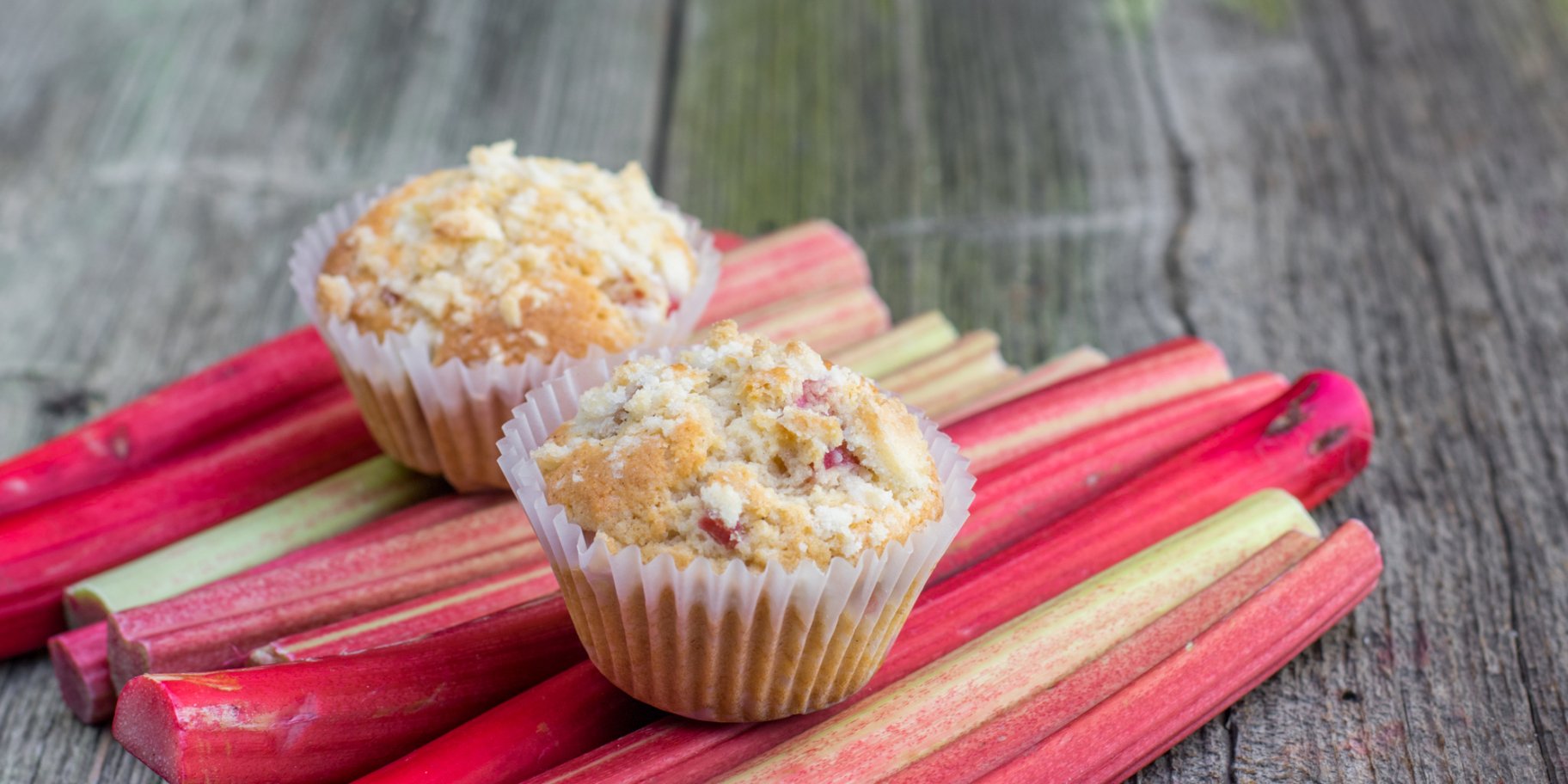 мафіни з ревенем