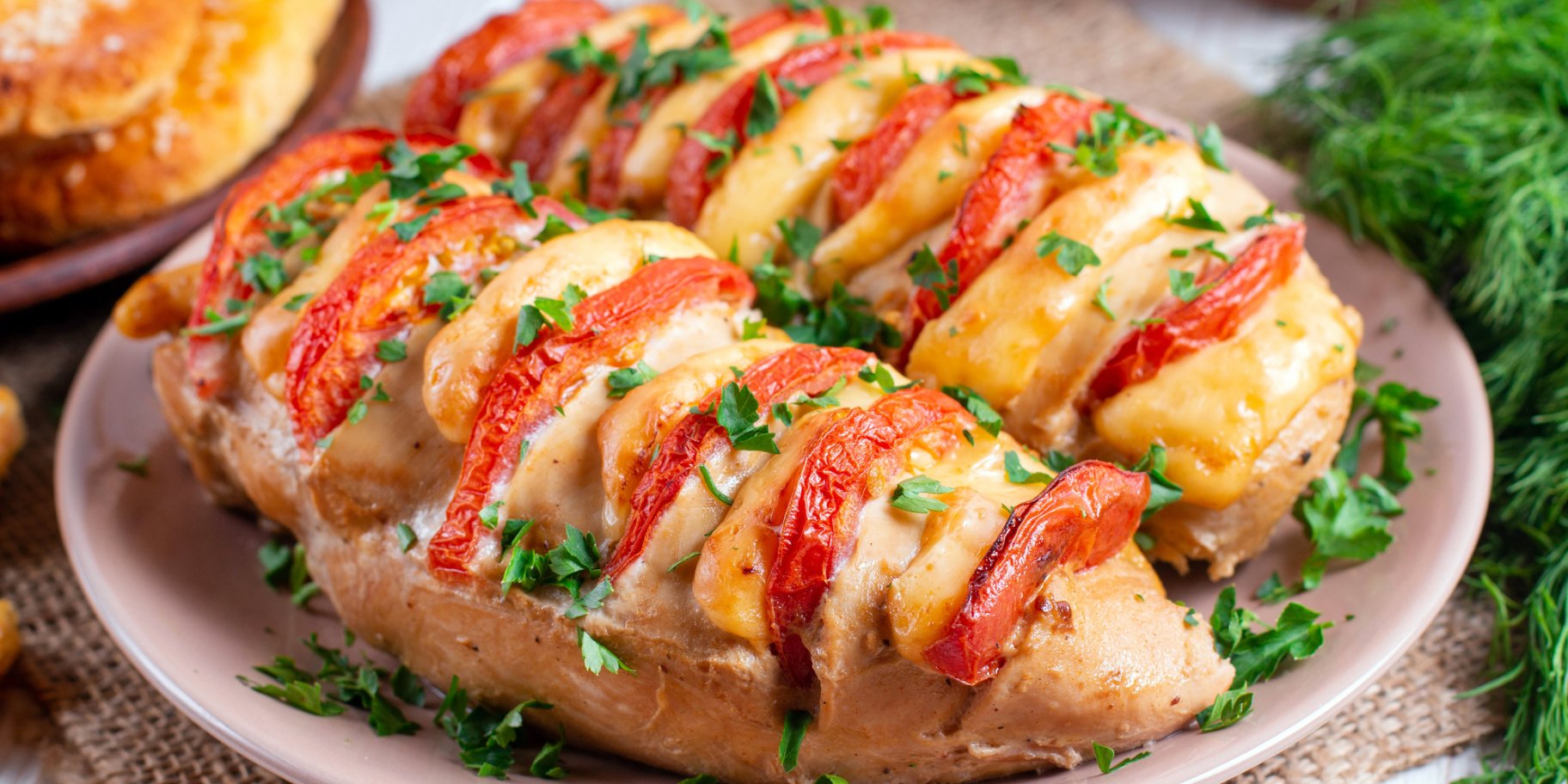 Фаршироване куряче філе