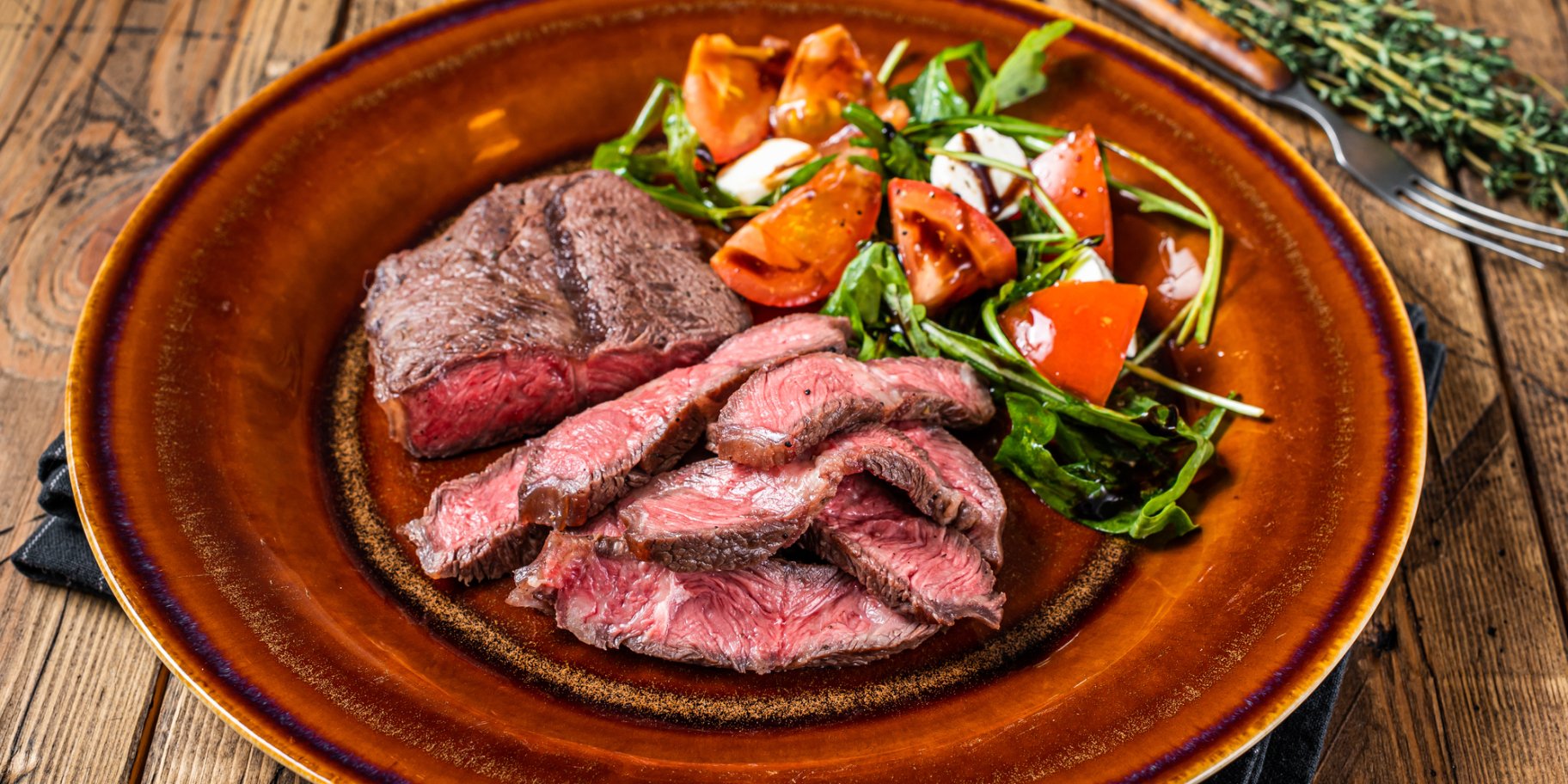 Ростбиф с салатом