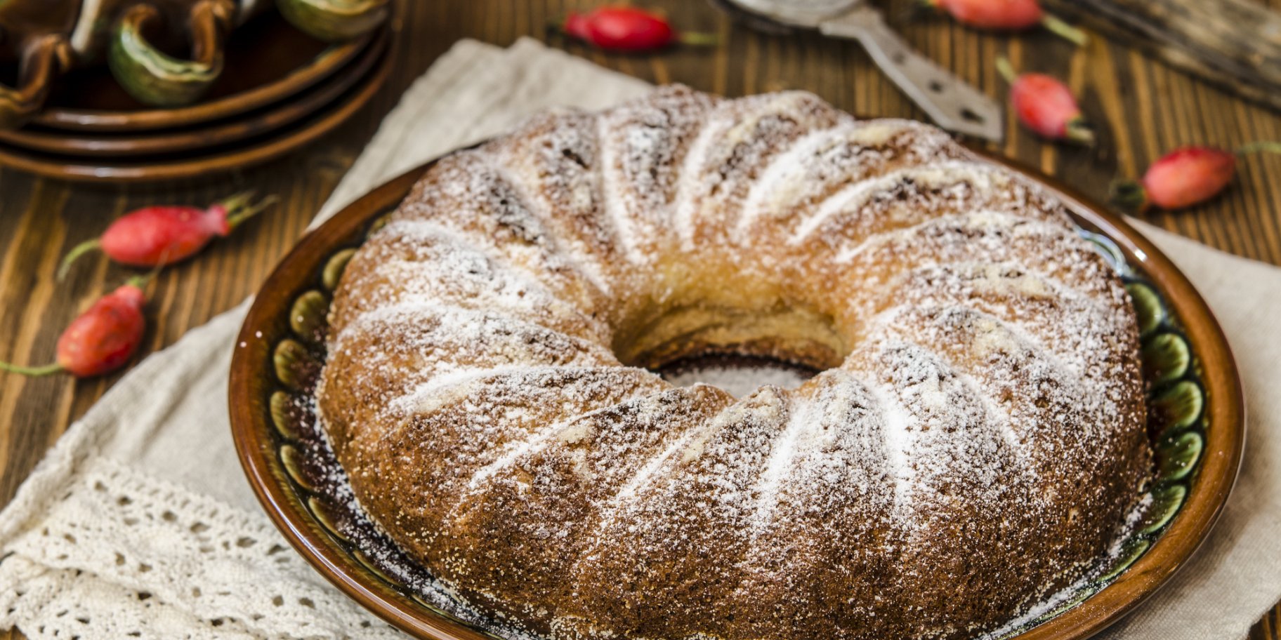 Шарлотка з шоколадом