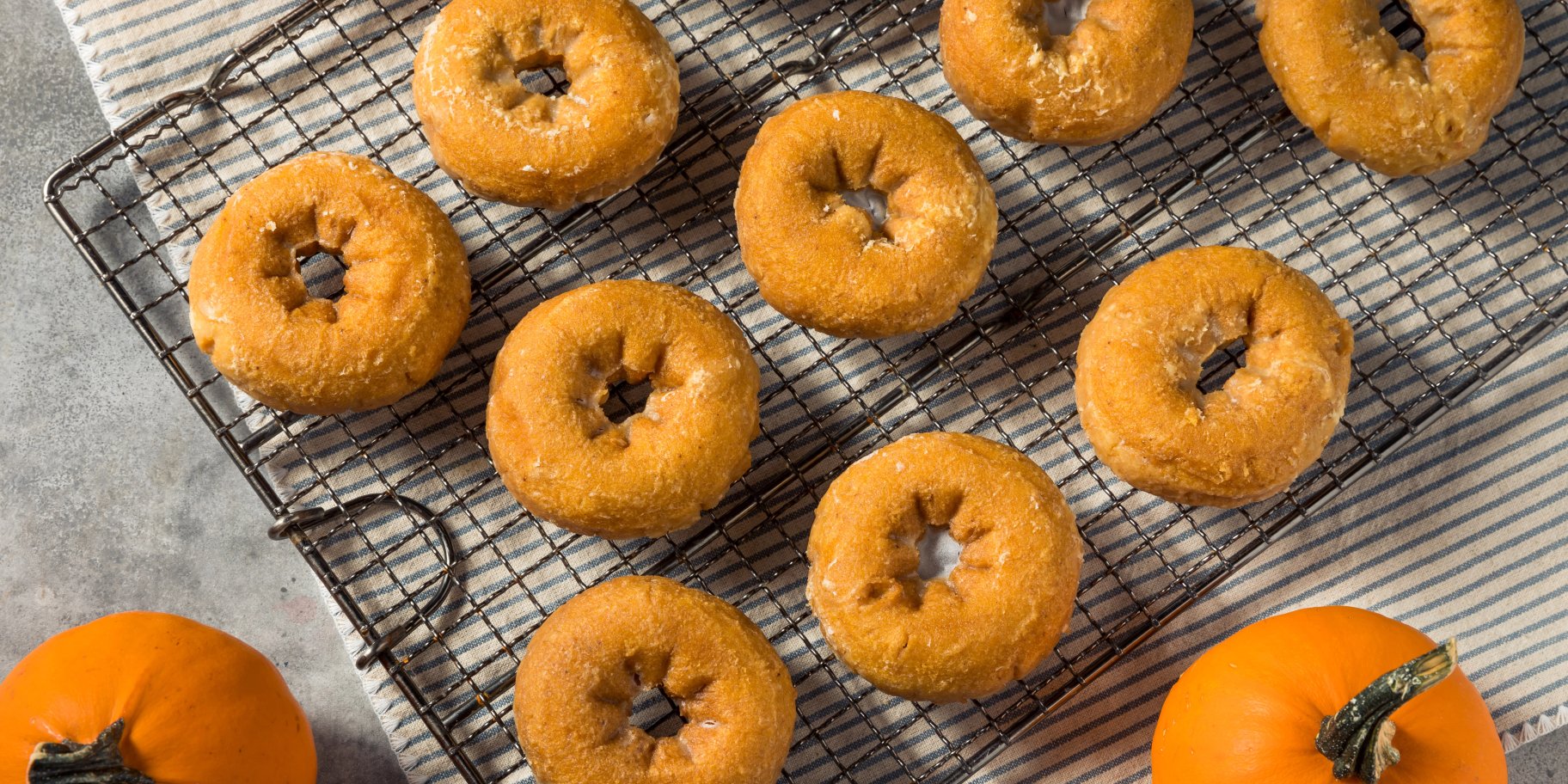 Гарбузові пончики з лате