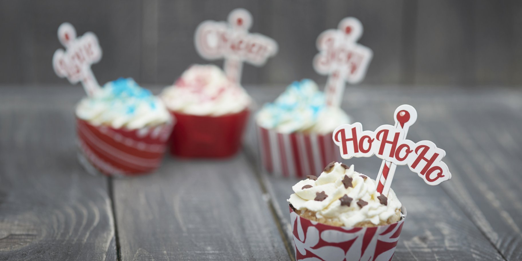 Рождественские мини-кексы