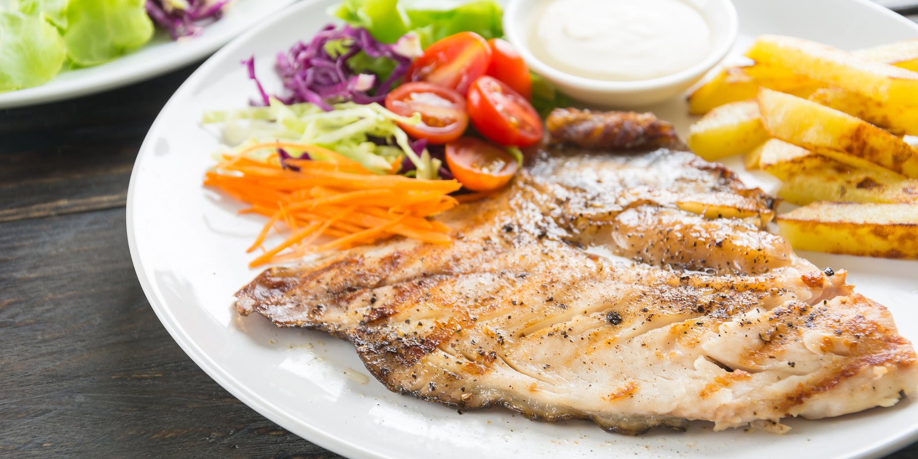 Тиляпія з овочами