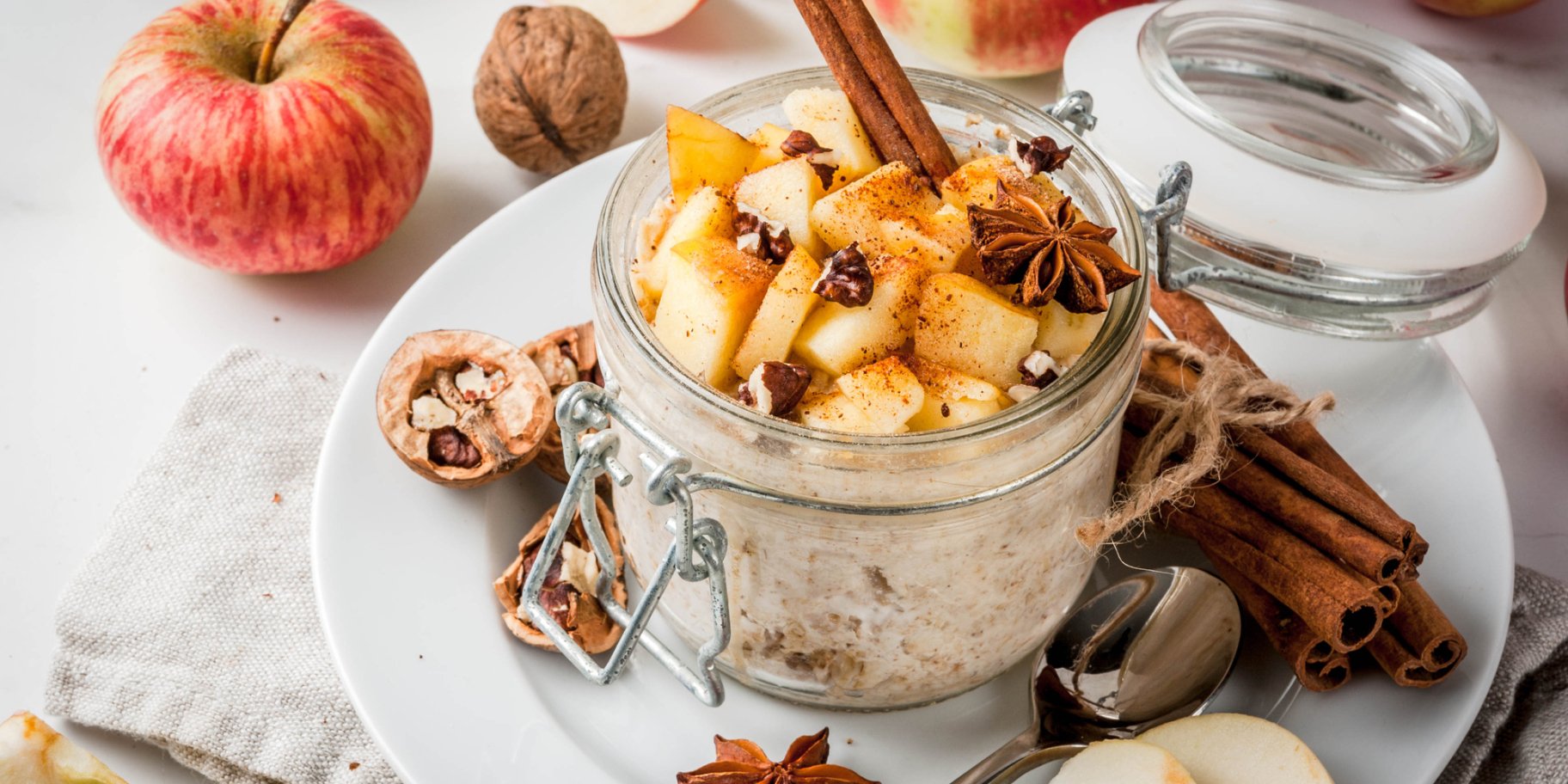 Вівсянка зі смаком яблучного пирога