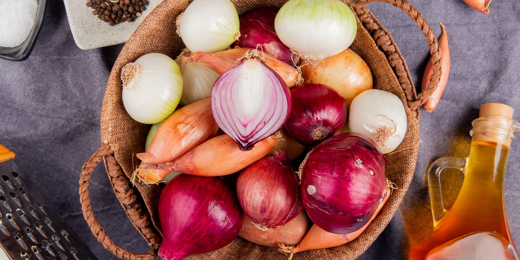 Різні види цибулі