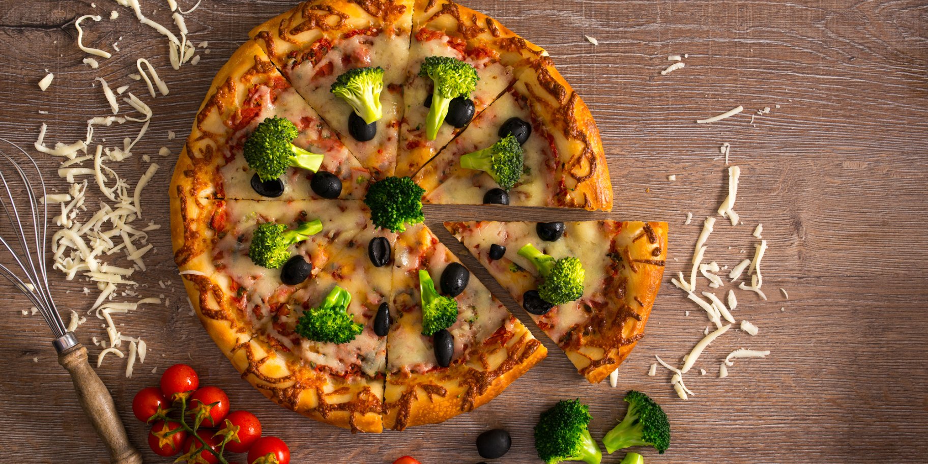 Піца з броколі