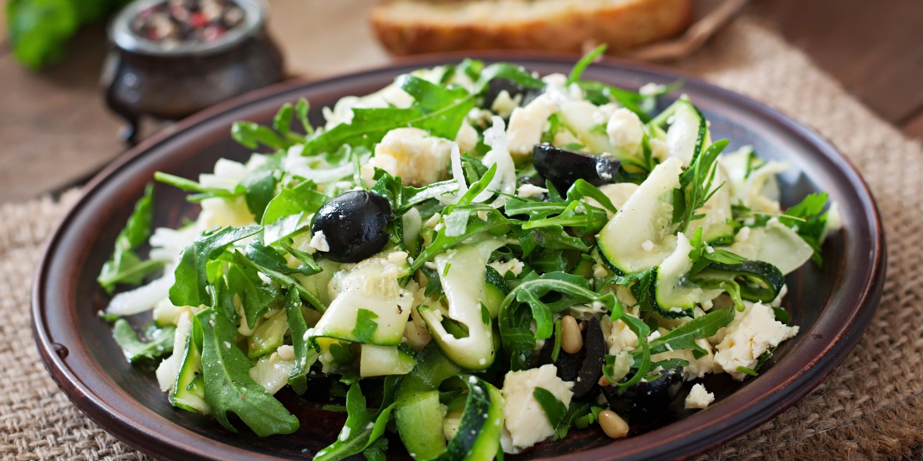 Салат з кабачків і плавленого сиру