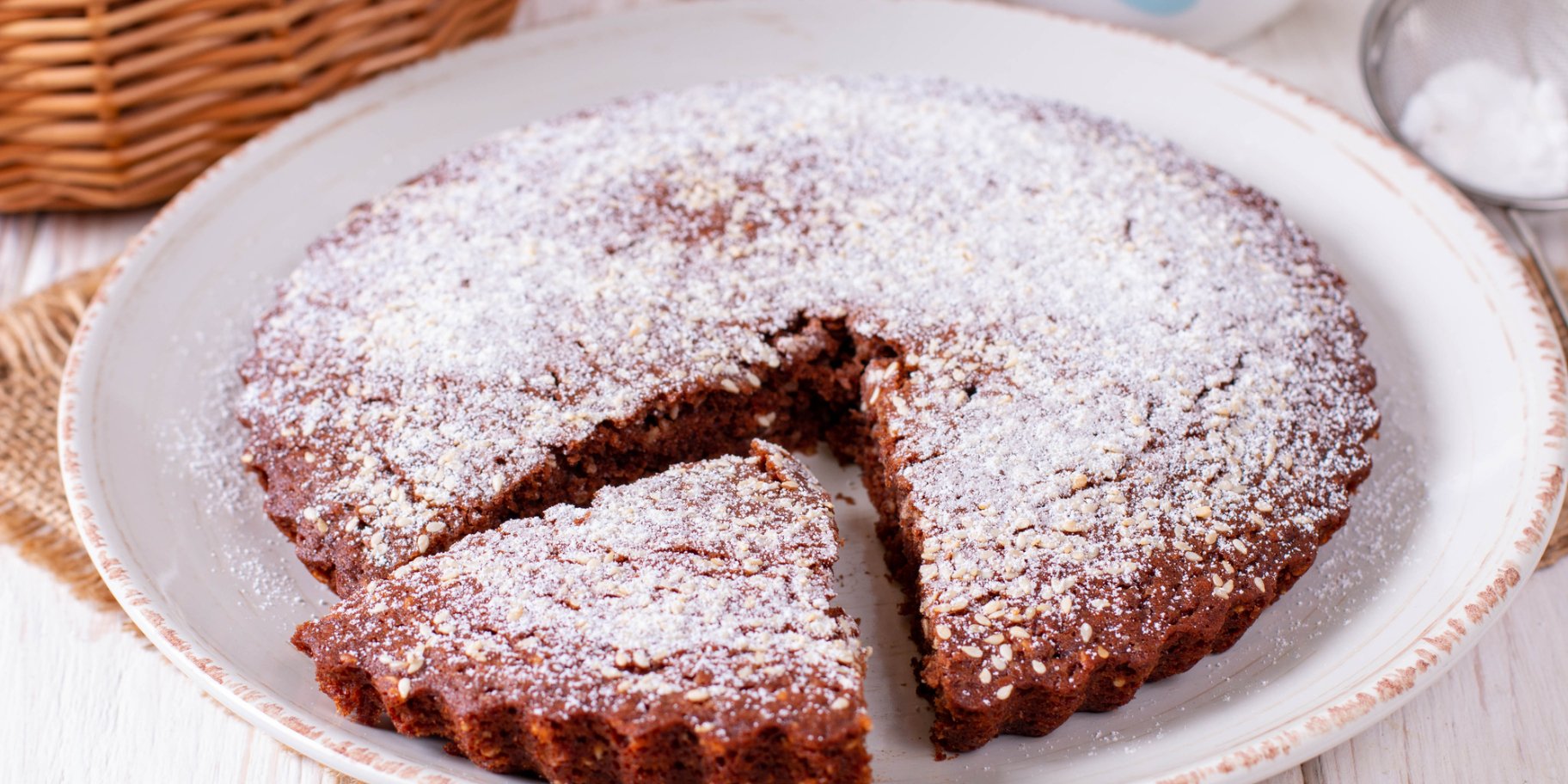 Постный морковный пирог