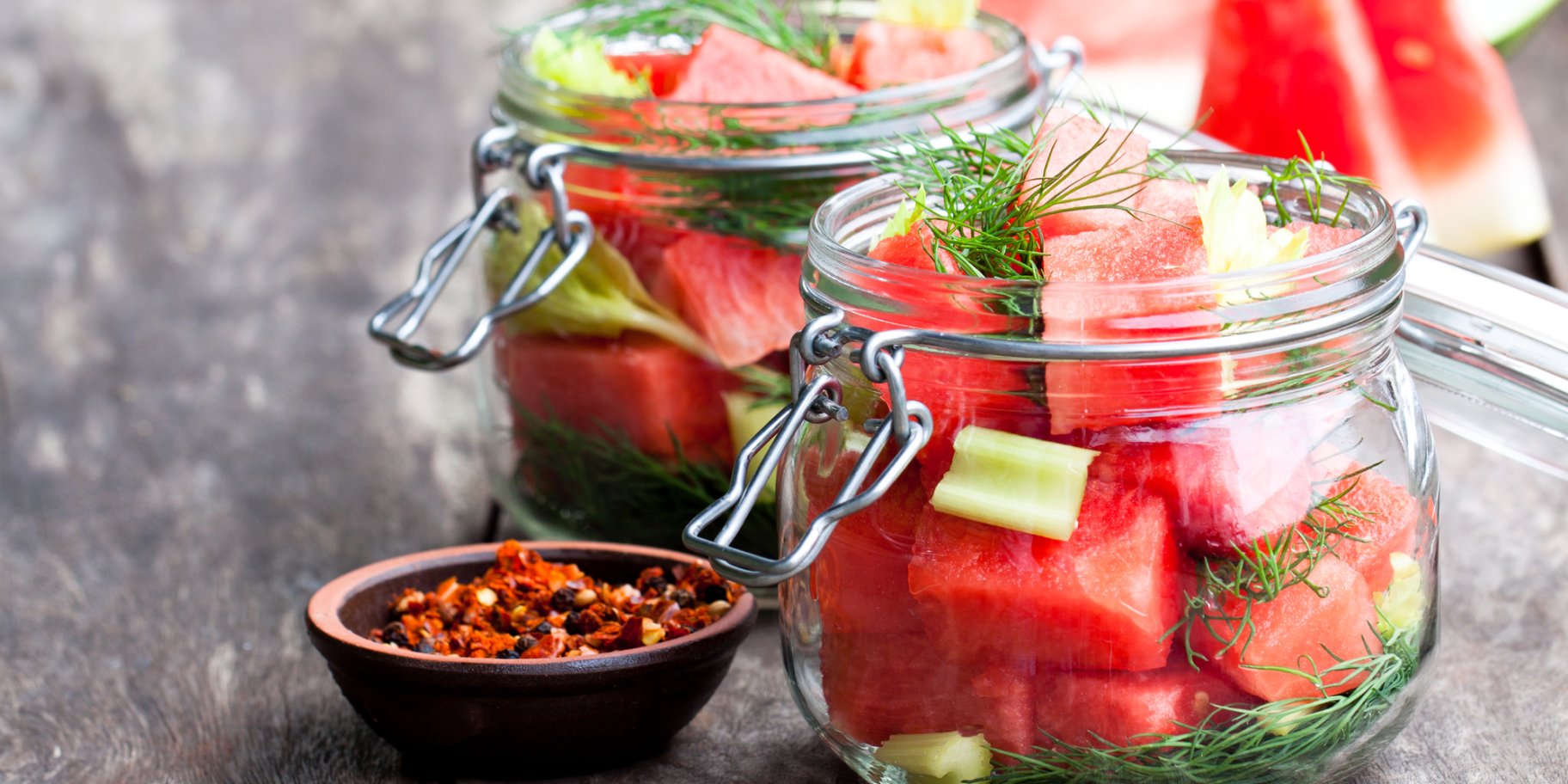 Закуска-соленье из арбузной кожуры