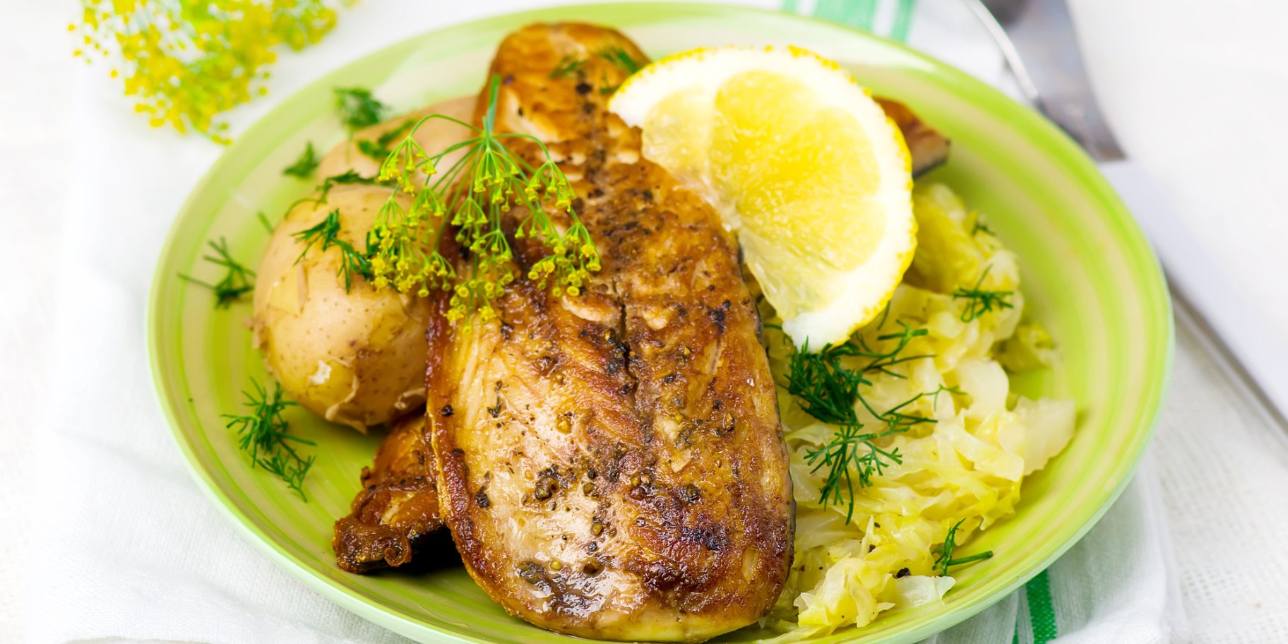 Смажена скумбрія на сковороді