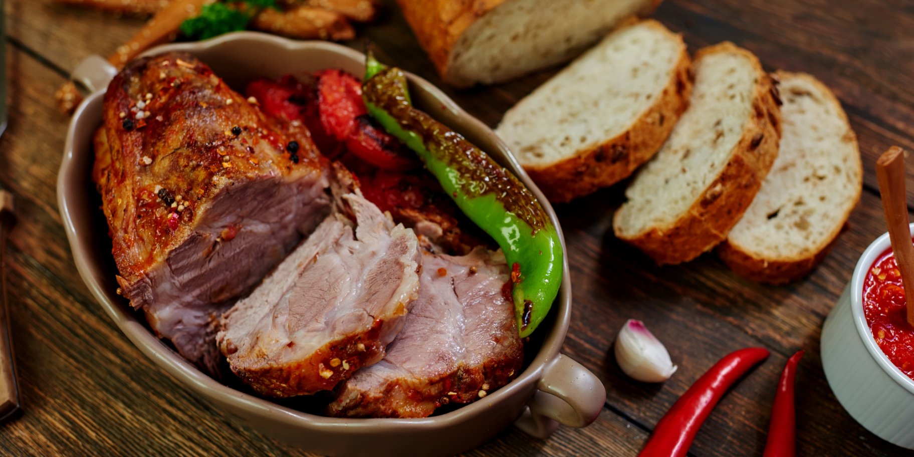 Свинина у маринаді