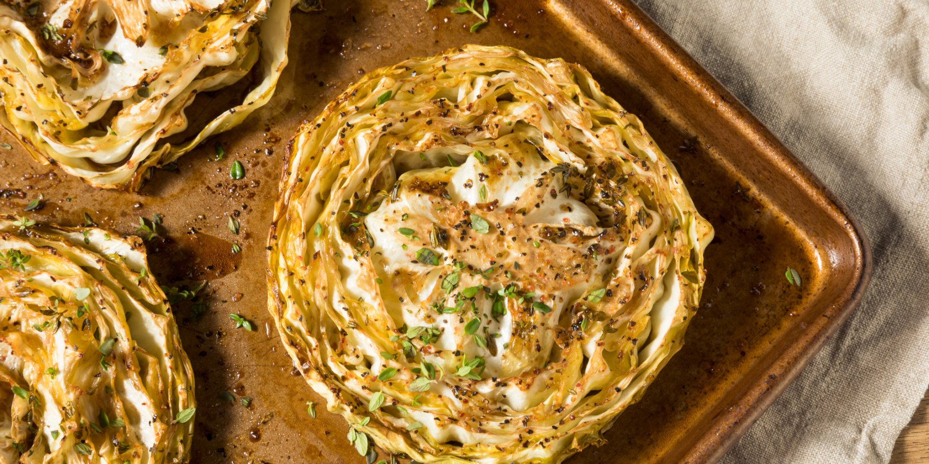 Капустяні стейки з фаршем