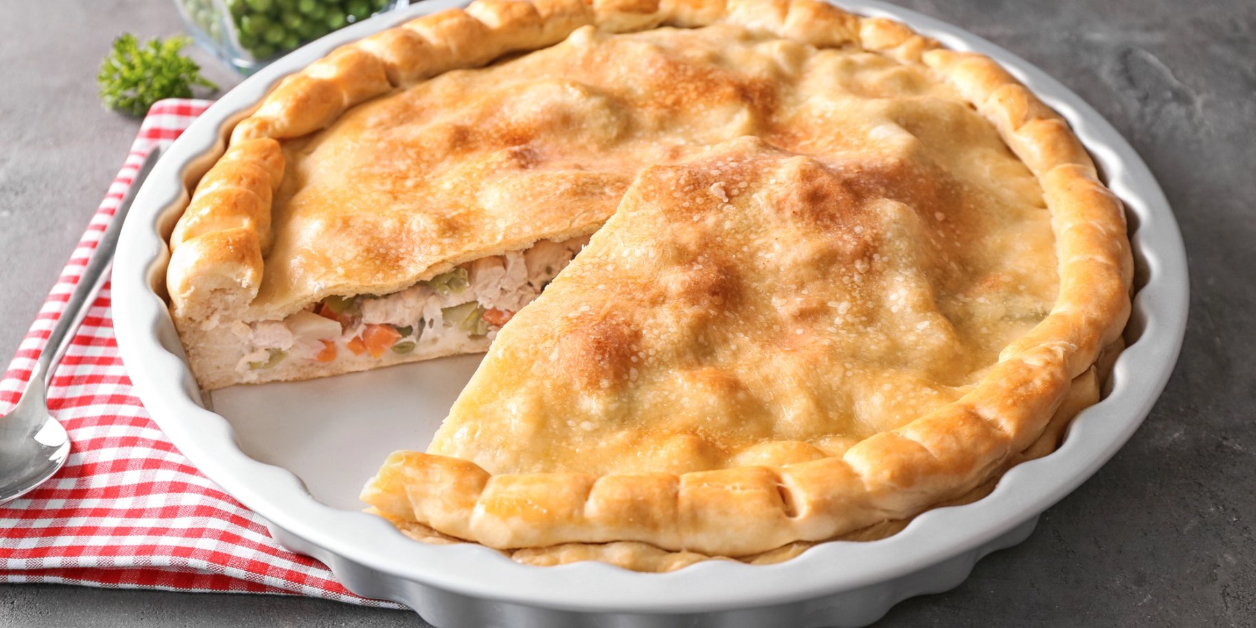 Пиріг з грибами