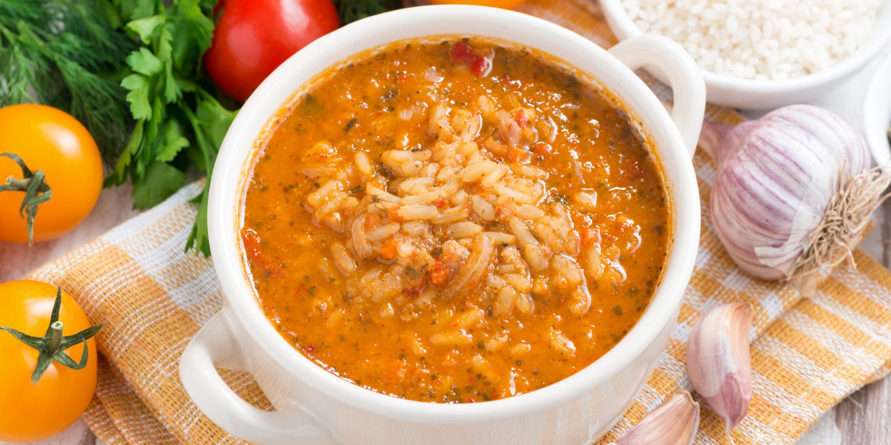 Суп з фаршированого перцю рецепт