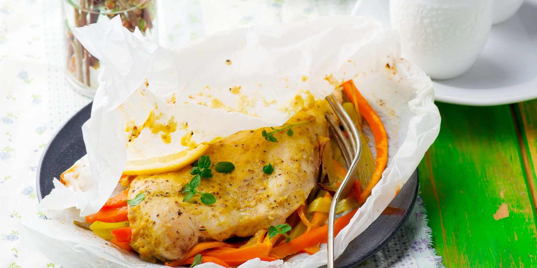 Запечена грудка з болгарським перцем