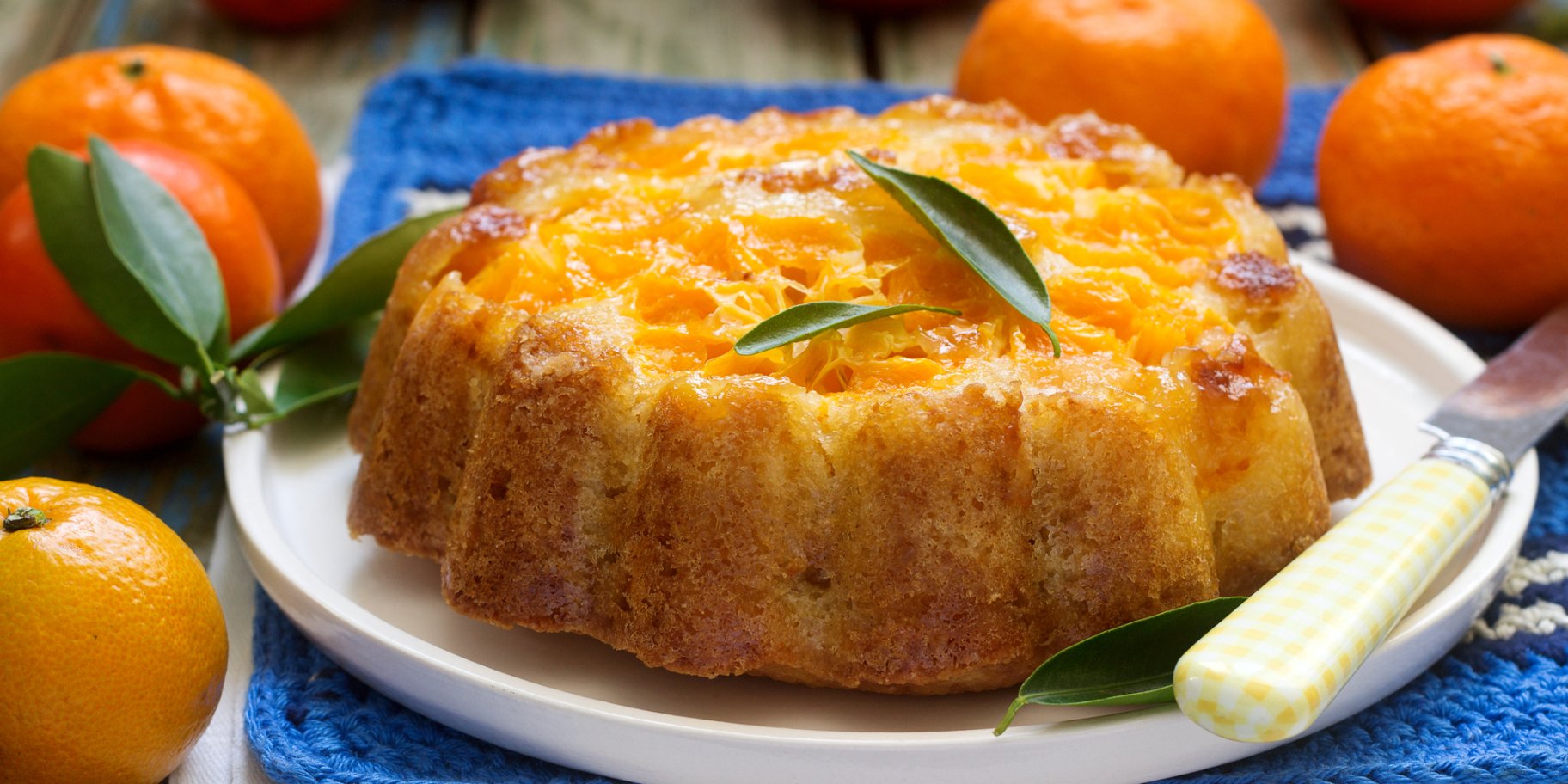 Пиріг з мандаринами