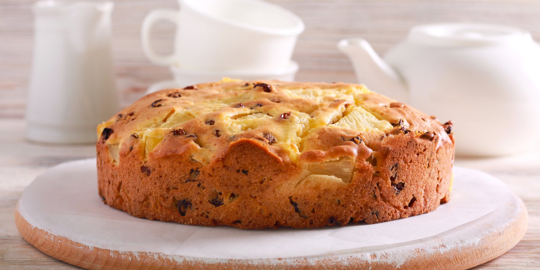 Кекс із сиру з изюмами