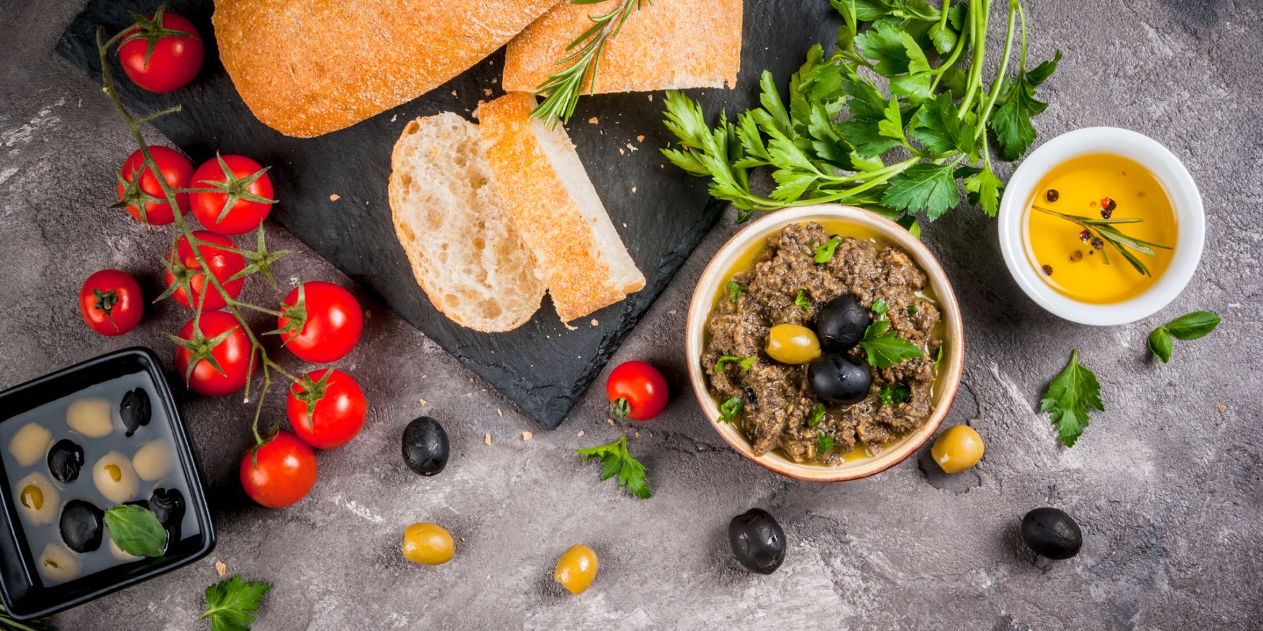 намазка с оливками