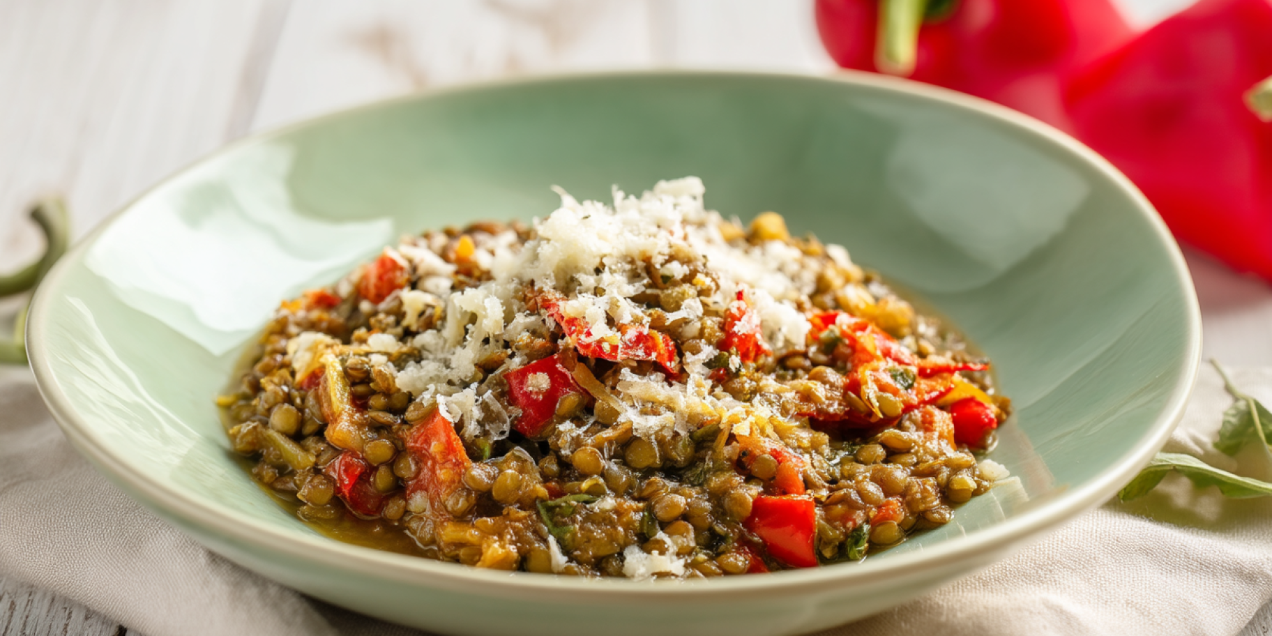 Сочевиця з солодким перцем