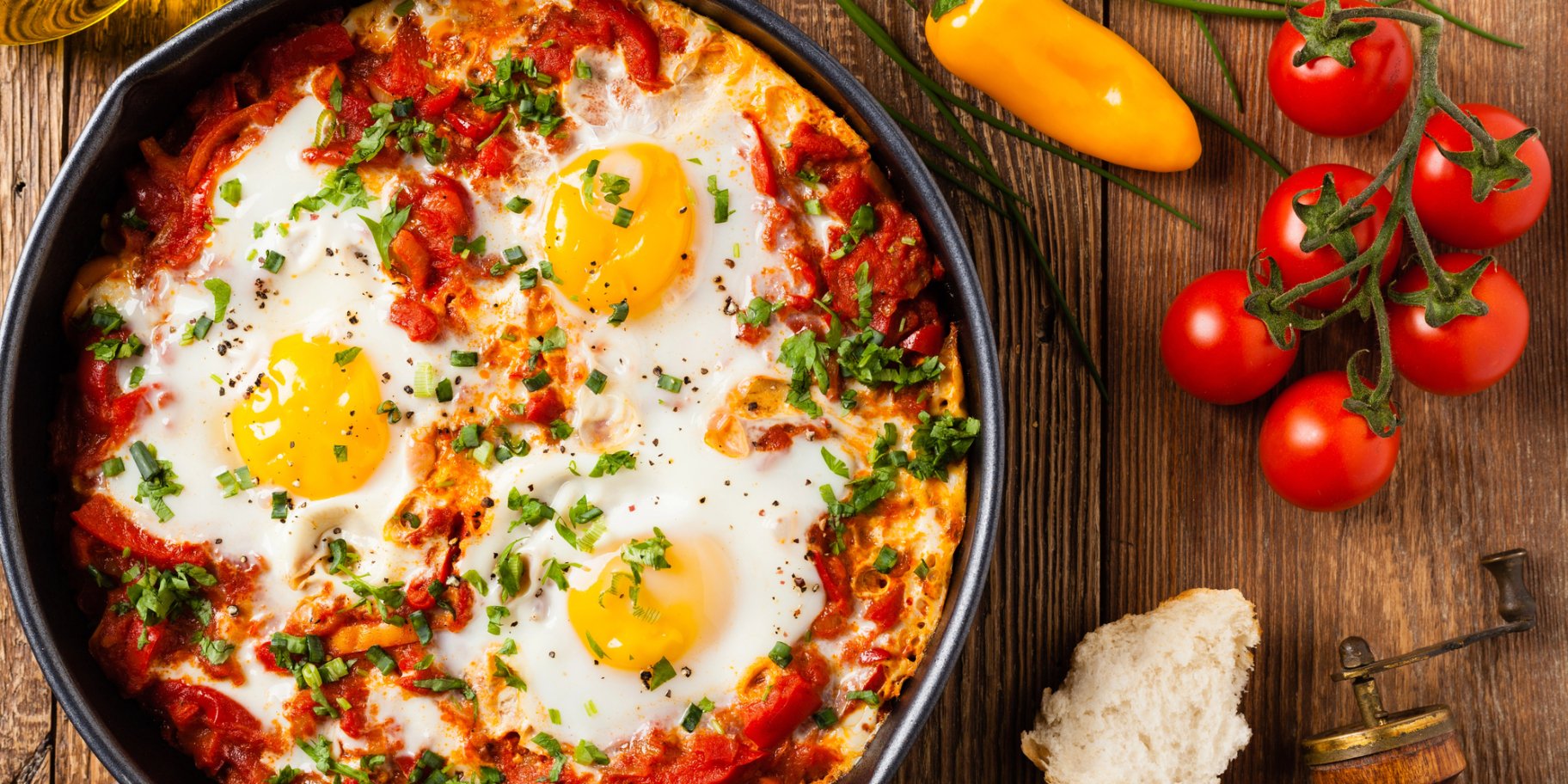 Шакшука з чорізо