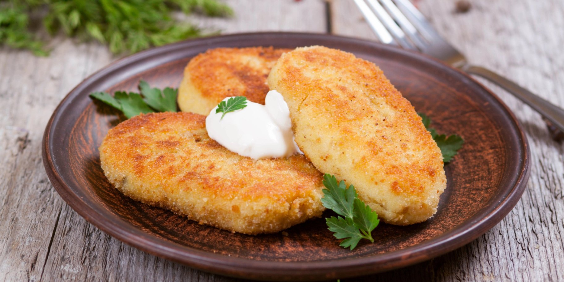 Картопляні зрази з квашеною капустою