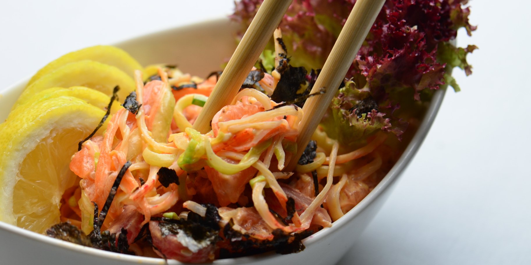 Крабові палички з грибами