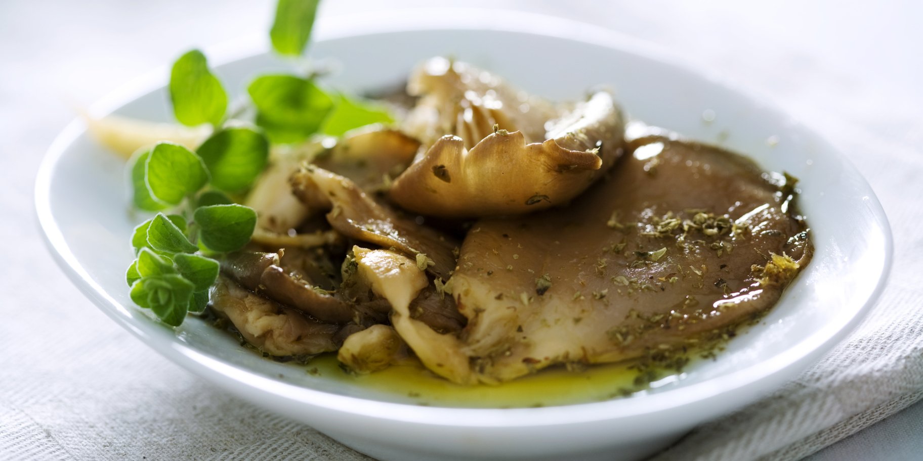 гливи в соусі