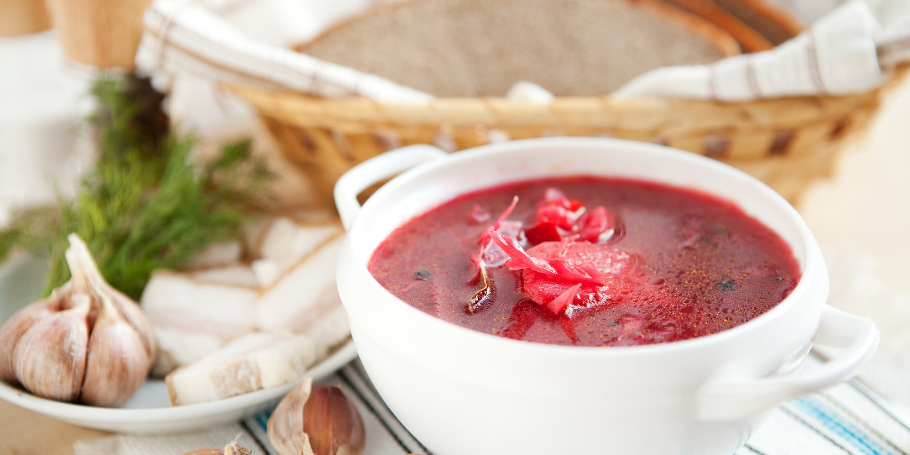 Веганский борщ с цветной капустой