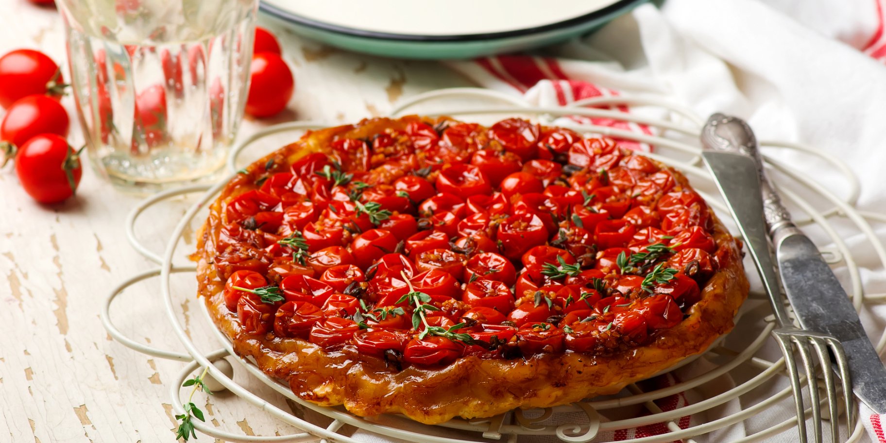 Томатный тарт татен — рецепт