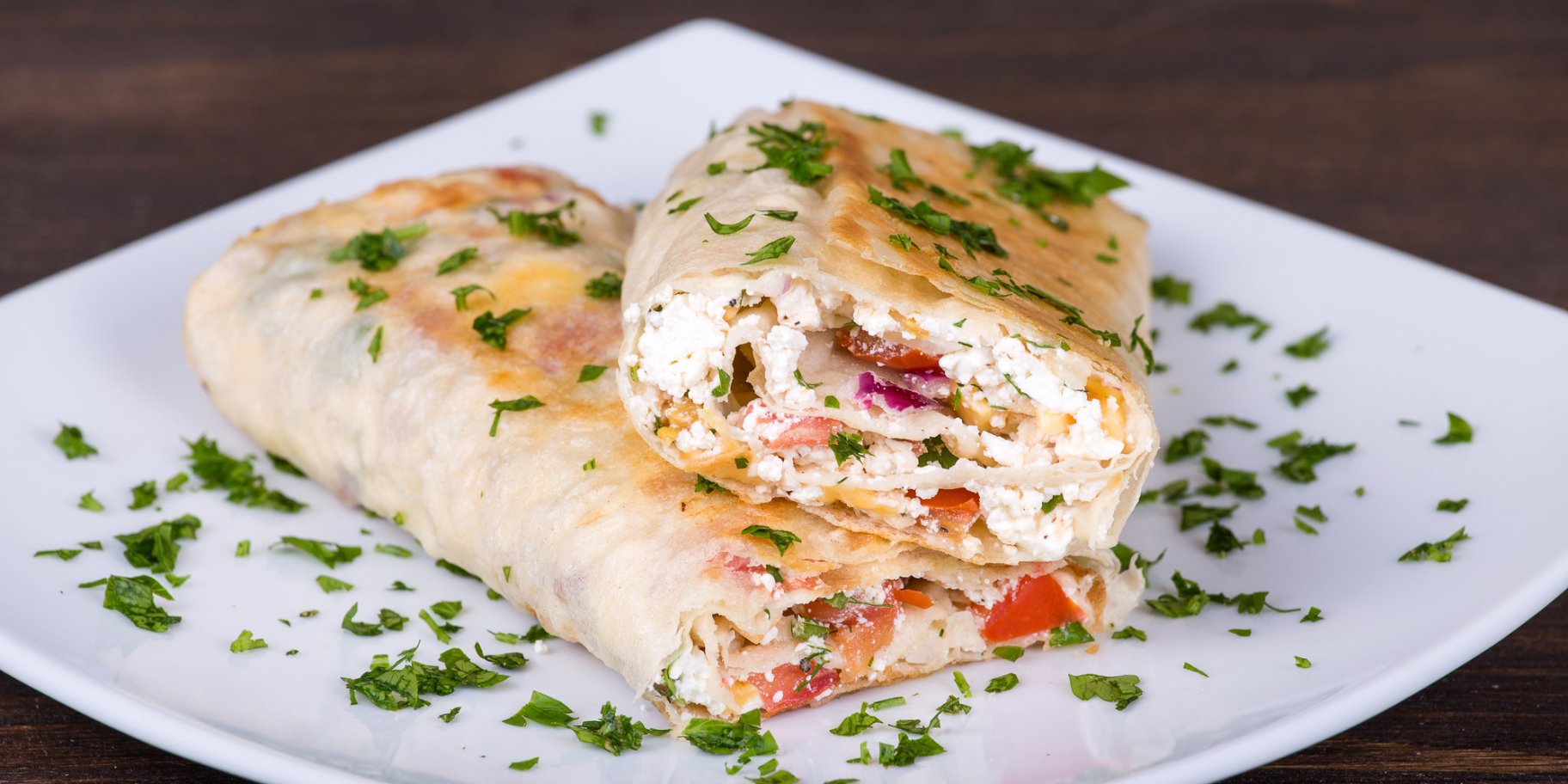 Салат у лаваші