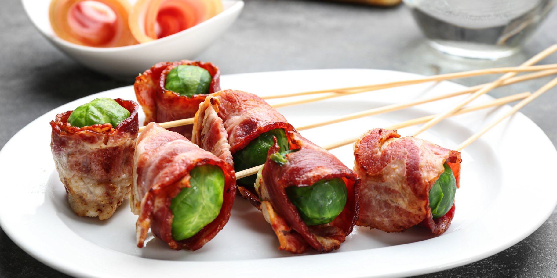 Брюссельська капуста в беконі