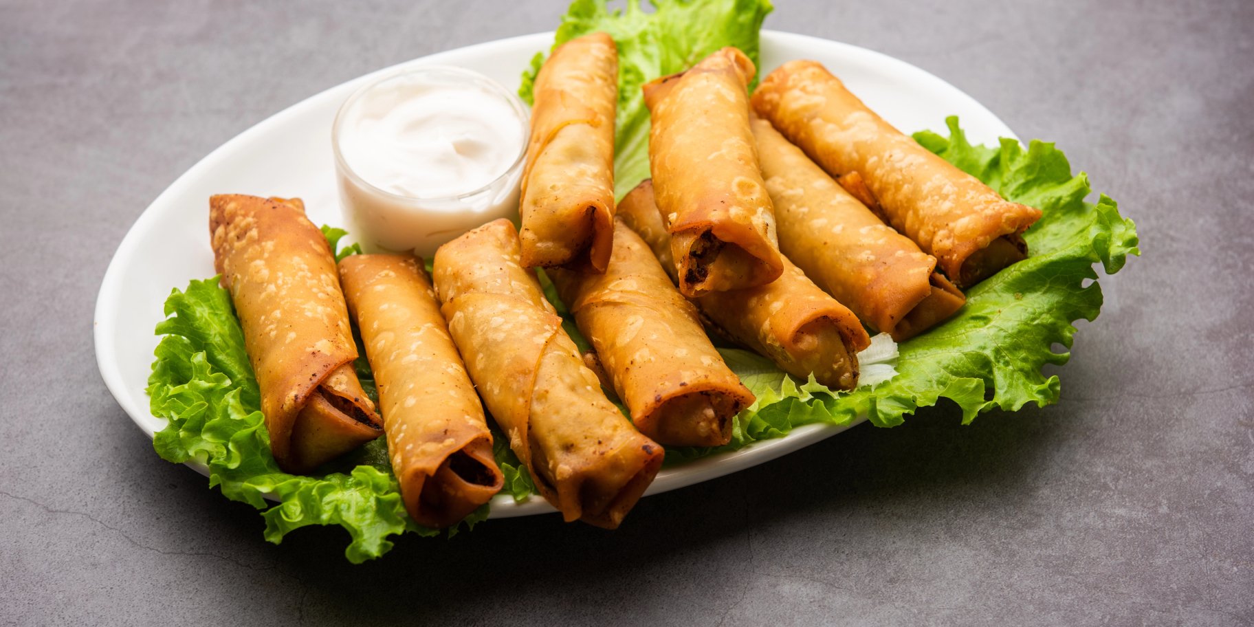 Роли з лаваша і сиру в аерогрилі