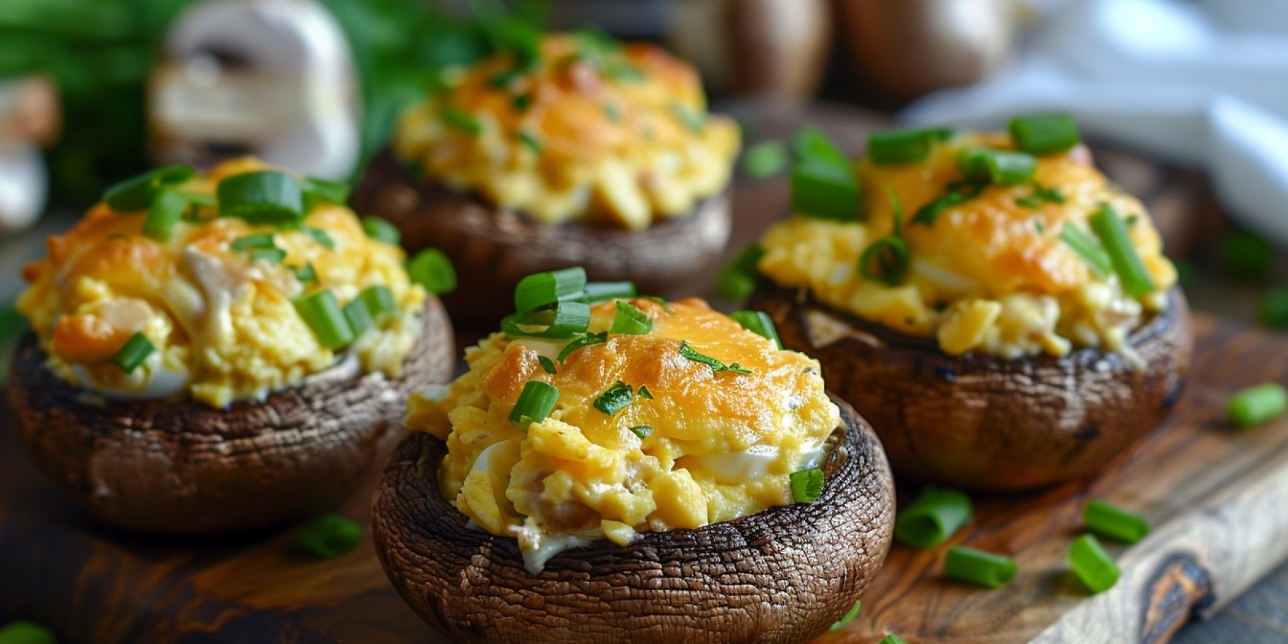 Фаршировані печериці