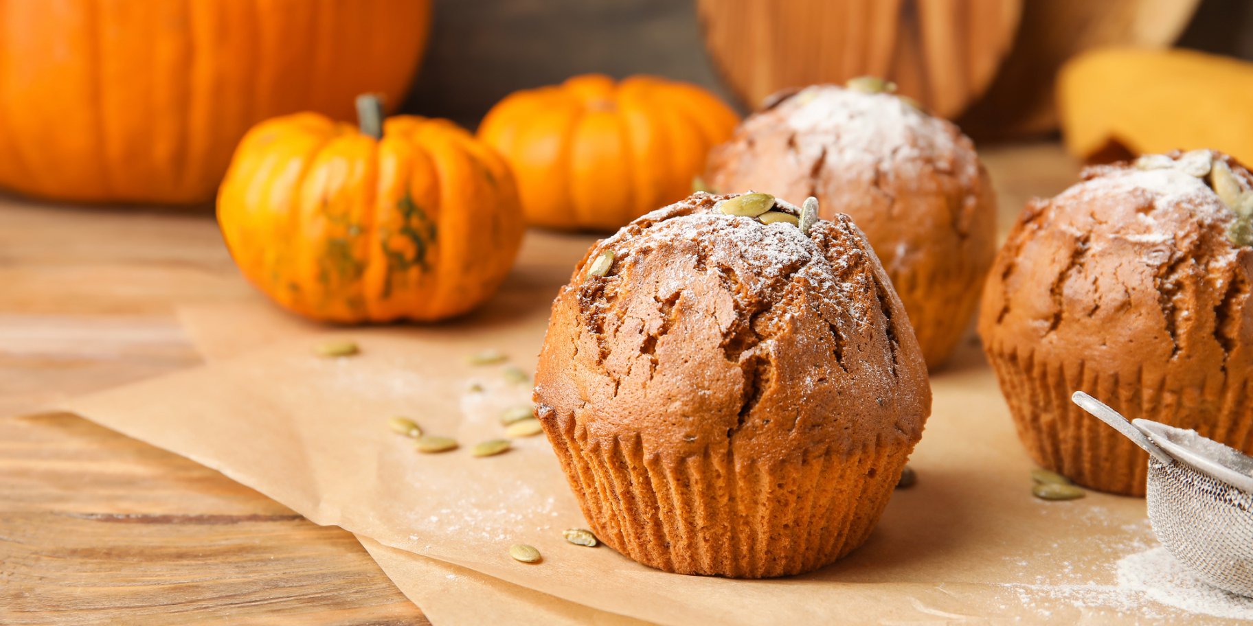 Мафіни з гарбузом