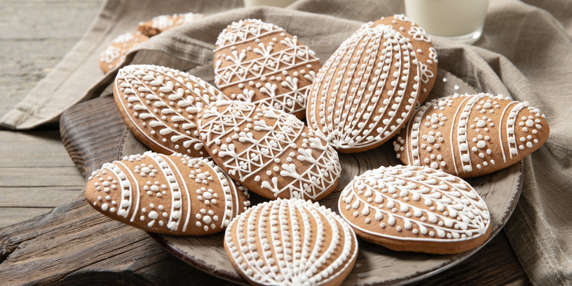 Печенье «Пасхальные яйца»