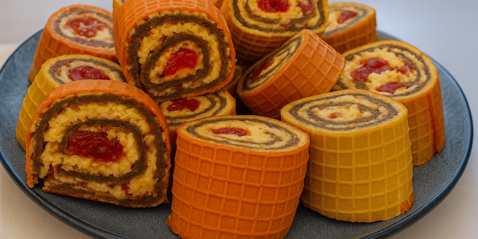 Рулет «Рафаелло» з вафельними коржами