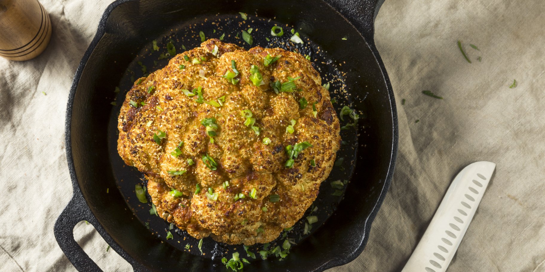 Запечена цвітна капуста під бешамеллю