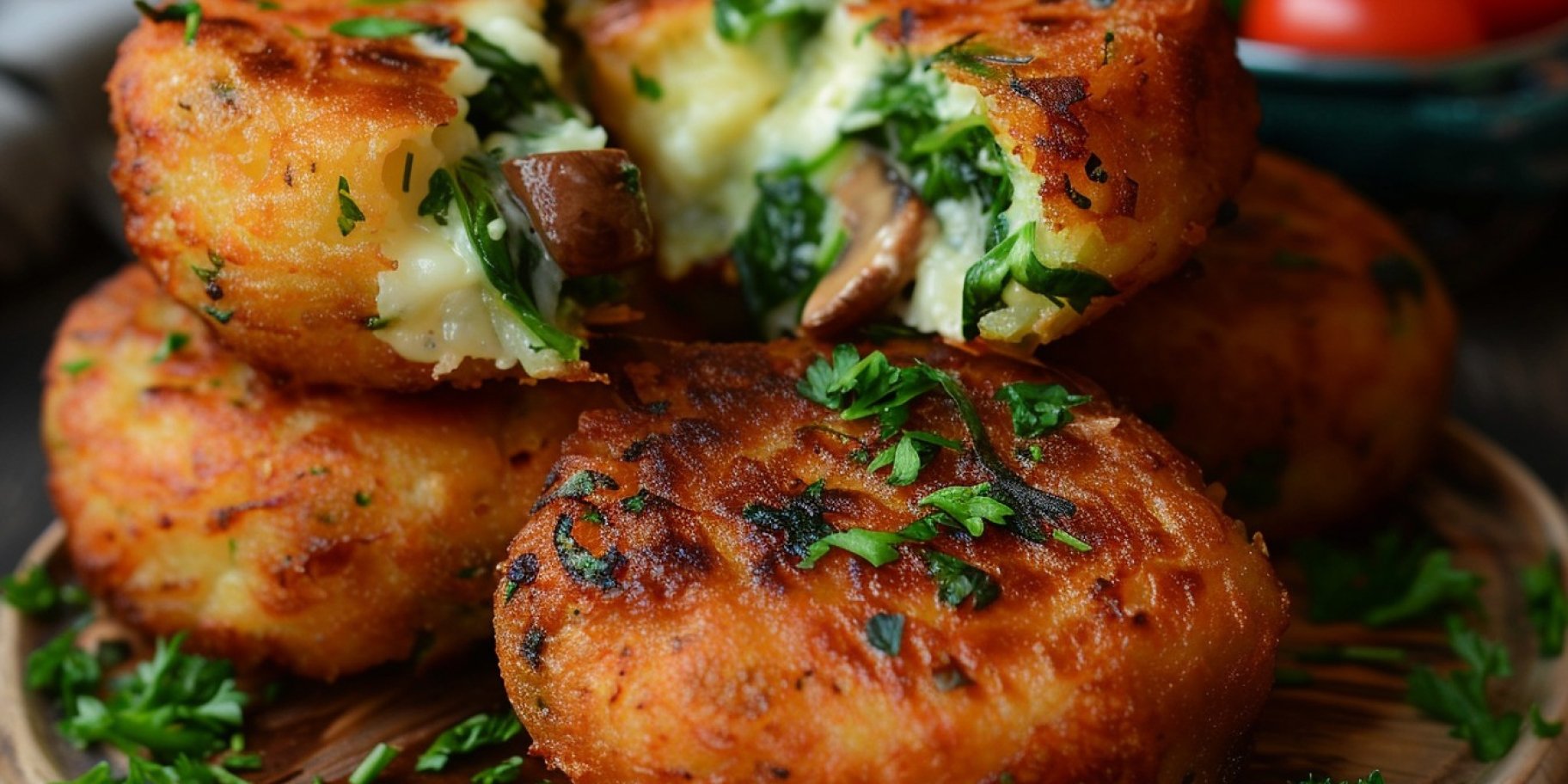 Зрази зі шпинатом