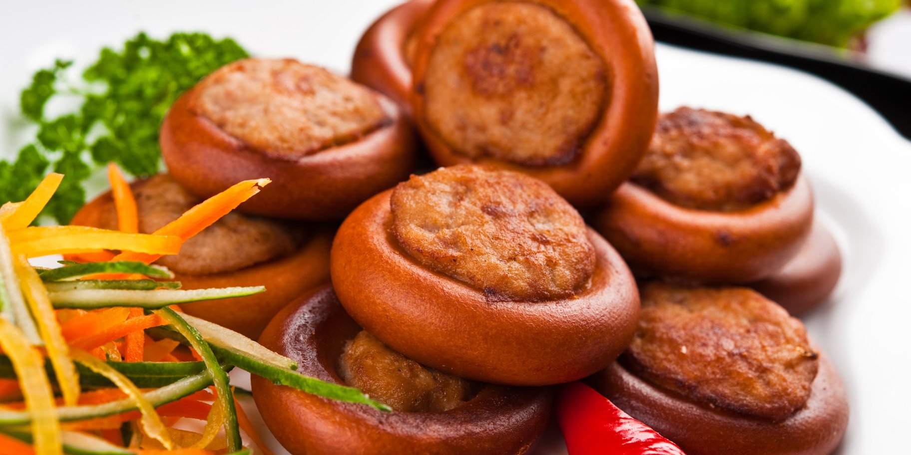 Бублики з фаршем