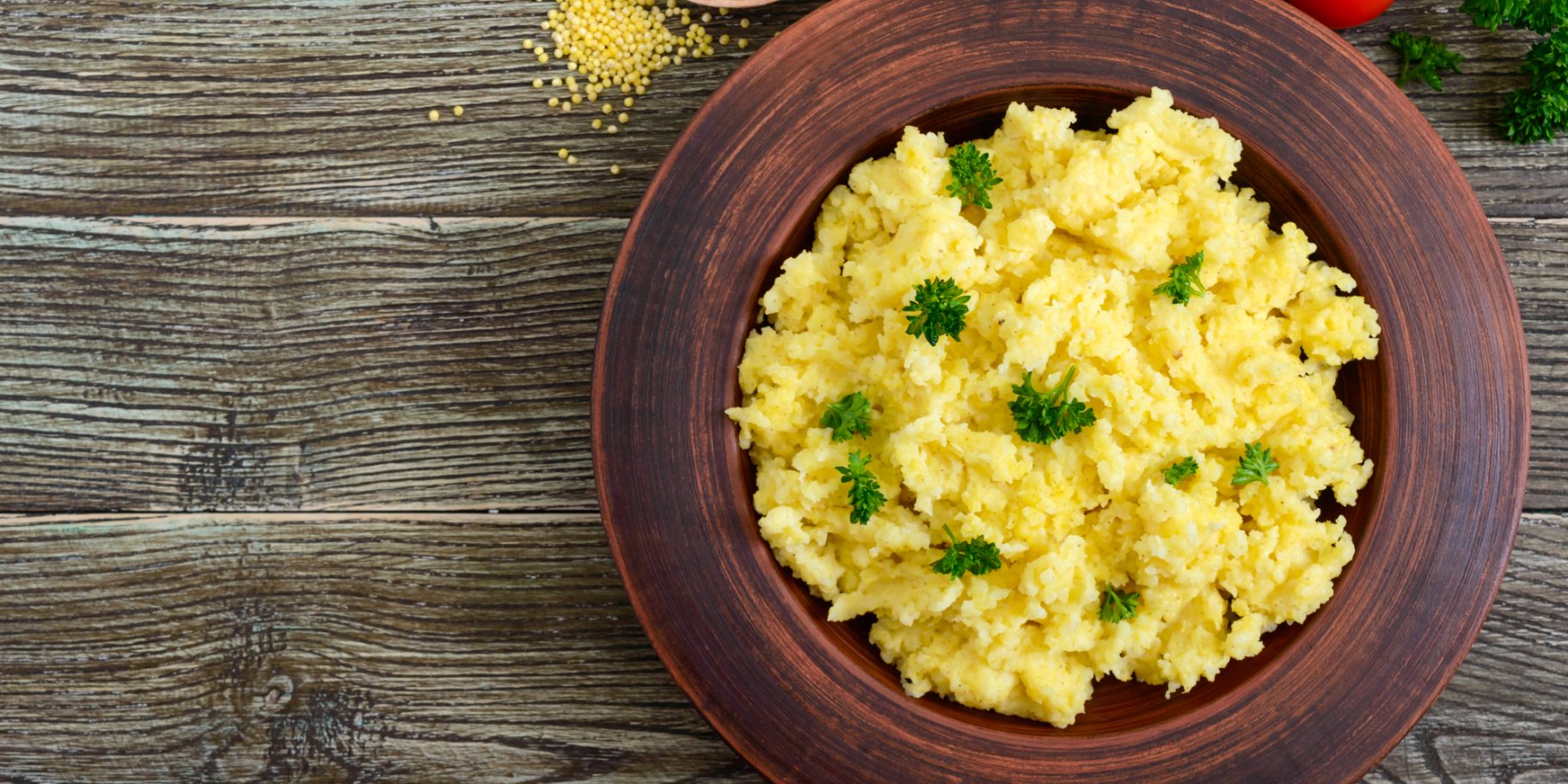 Пшоняна каша з м’ясом - рецепт