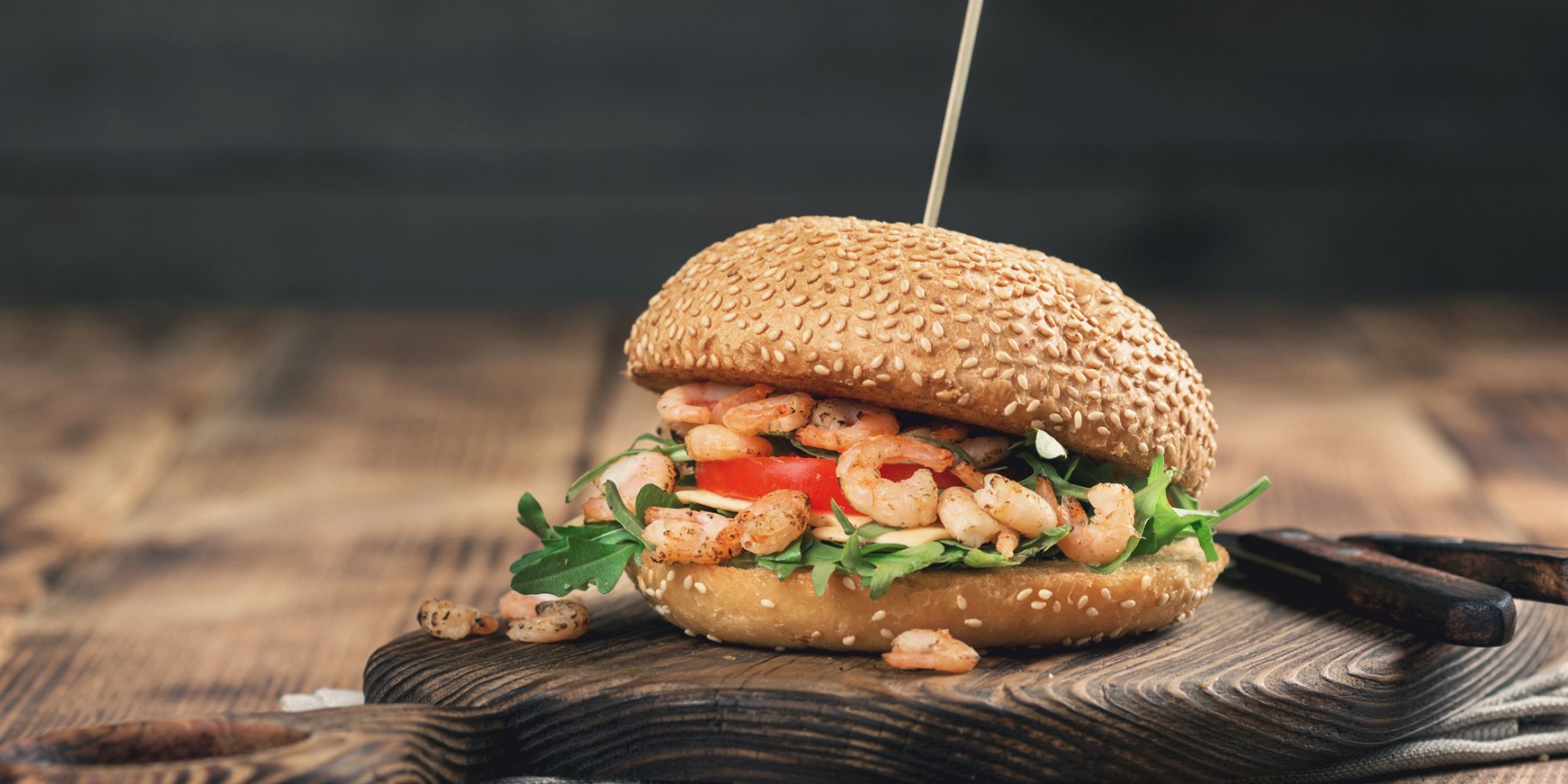 сендвіч з креветками