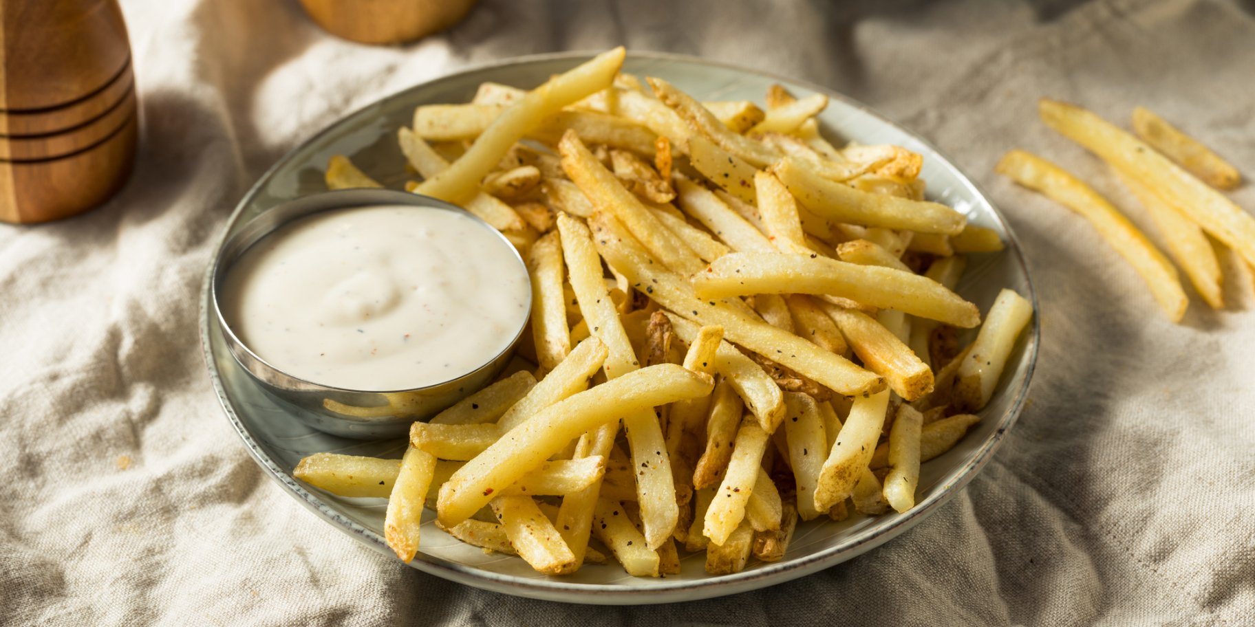 Картопля фрі з травами