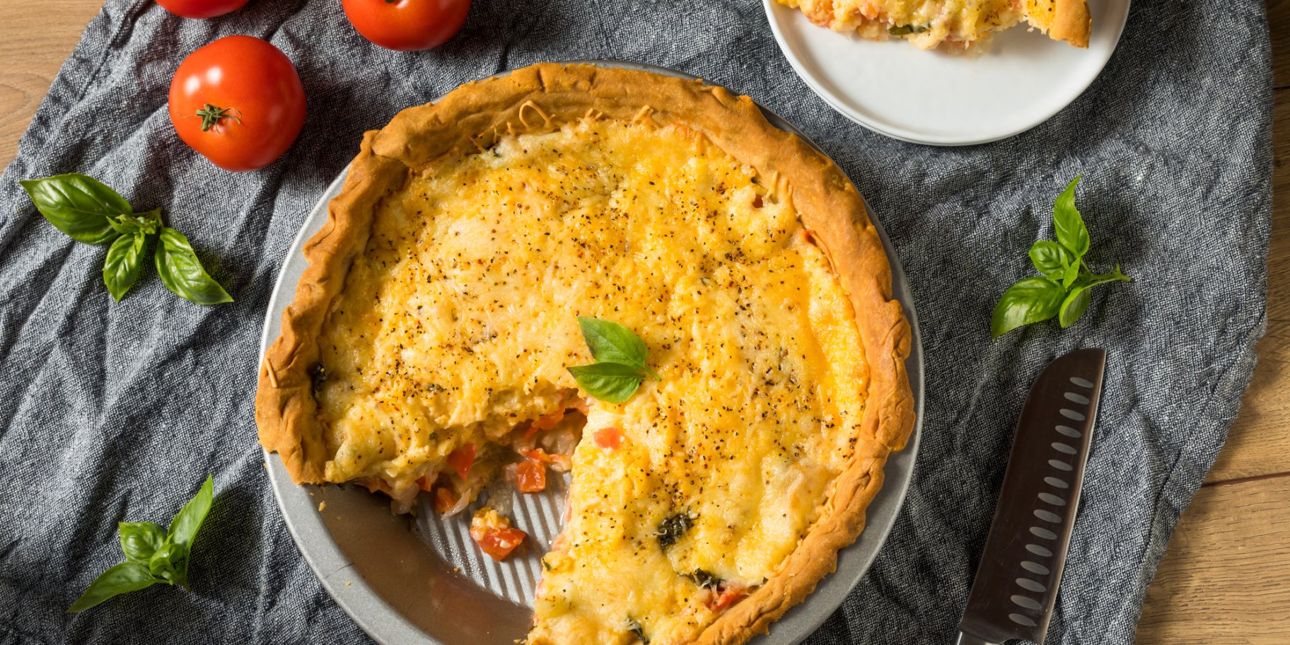 Пиріг з помідорами