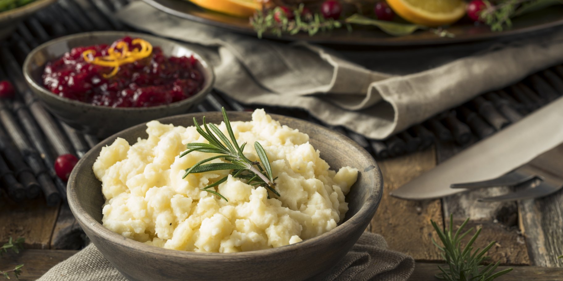 Пюре з запеченим часником і бальзамічним оцтом