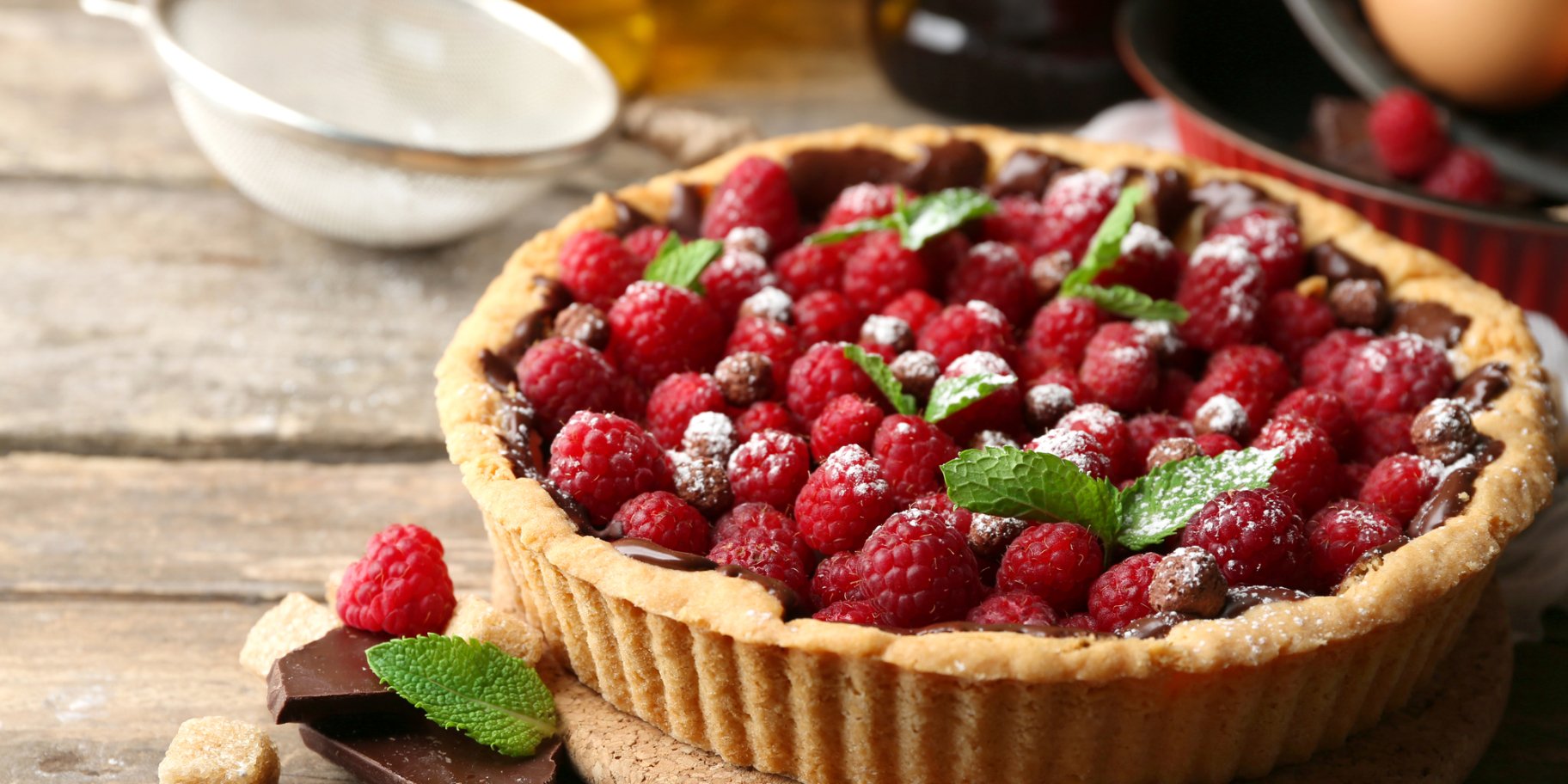 Пирог с ягодами