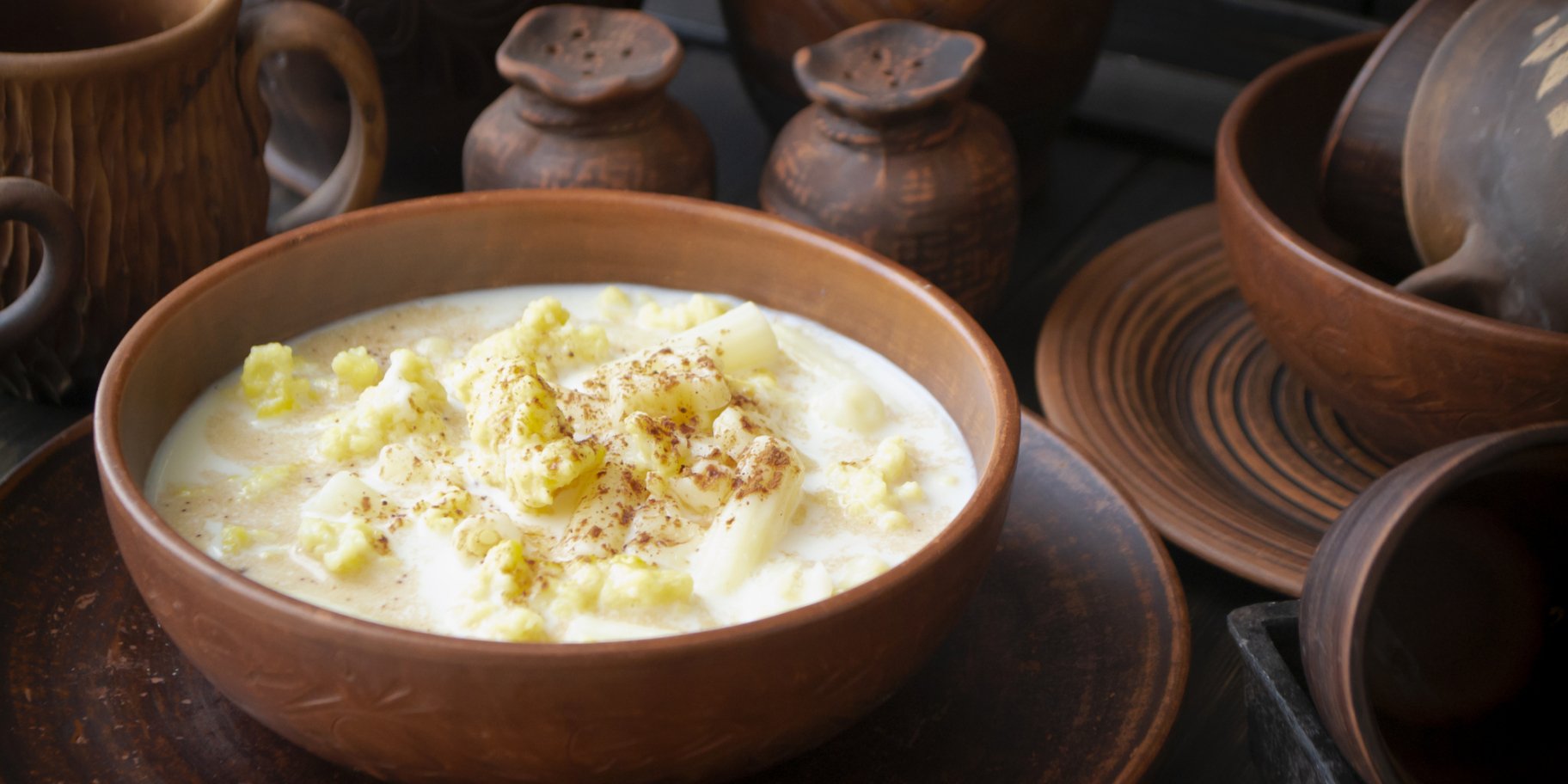 Молочний суп з макаронами