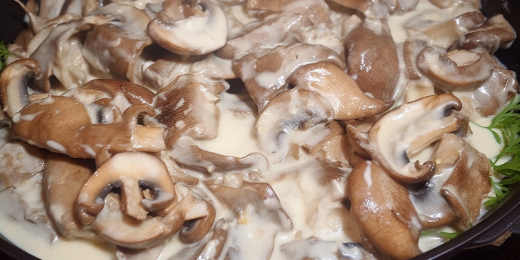 Опеньки в сметані