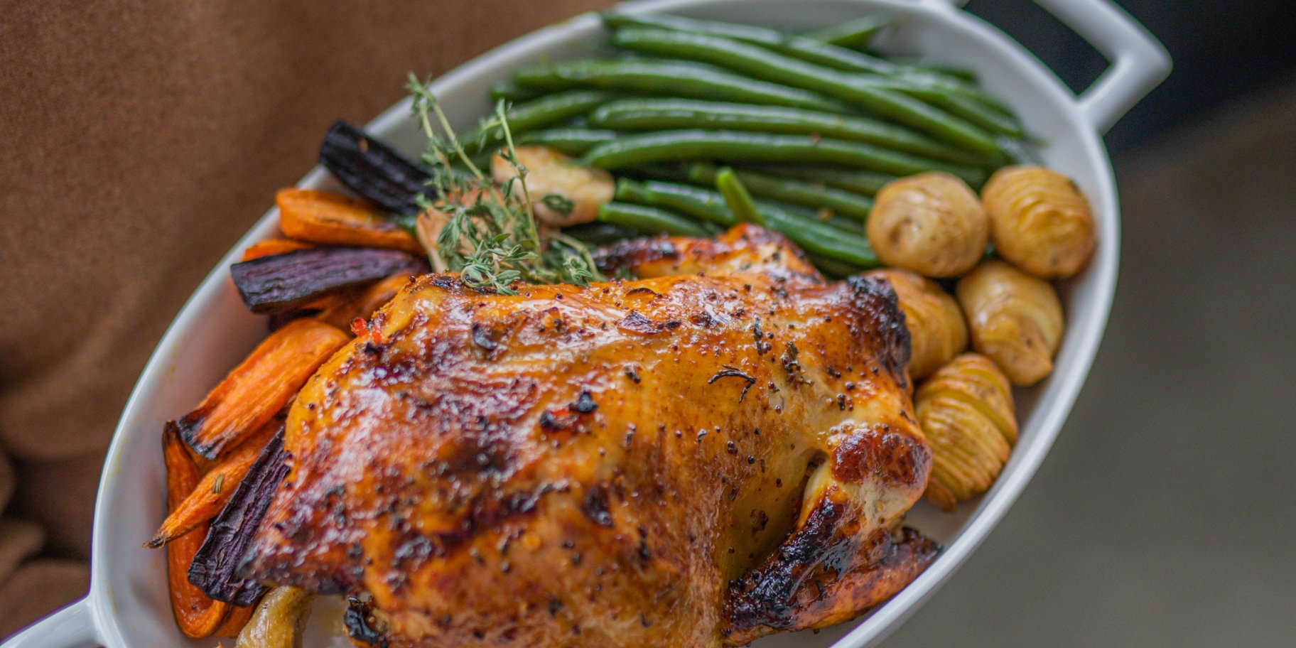 Запечена курка