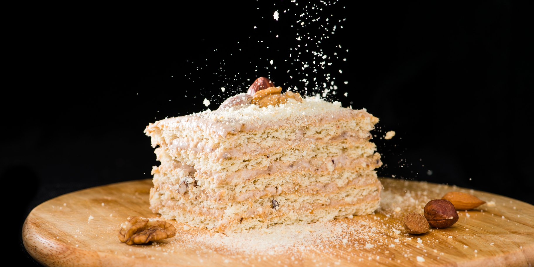 Наполеон з листкового тіста