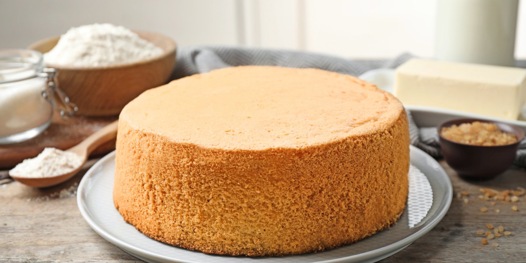 Как испечь веганский бисквит — простой рецепт